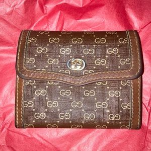 Gucci Double G small wallet/coin purse!
